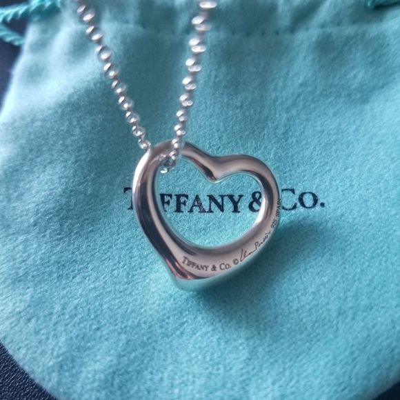 Tiffany & Co. Jewelry - Tiffany & Co. Large Open Heart Necklace